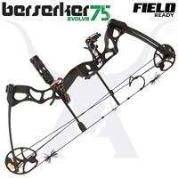 Apex Hunting  Berserker Compound Bow - Field Ready - Black MK-MK-CB75B-PRO-FR