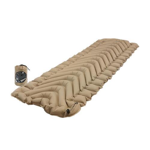 KLYMIT Insulated Static V Recon Coyote/Sand Ultra-Lite Regular Size Sleeping Pad