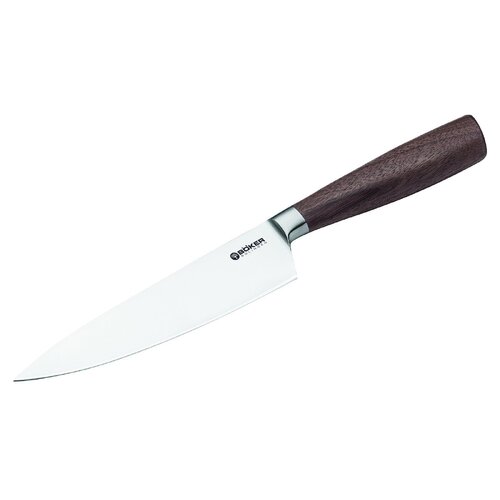 BOKER CORE 16CM Small Chefs Knife Walnut Handle Fixed Blade Knife 130740