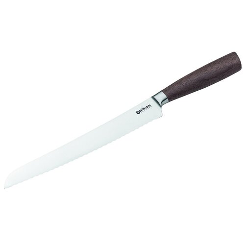 BOKER CORE 20CM Bread Knife Walnut Handle Fixed Blade Knife 130750