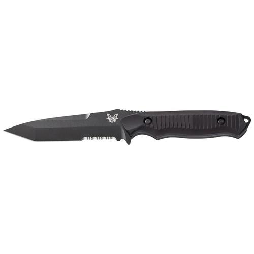 BENCHMADE TANTO NIMRAVUS, FB MOLLE SHTH 141 (Black / Serrated)