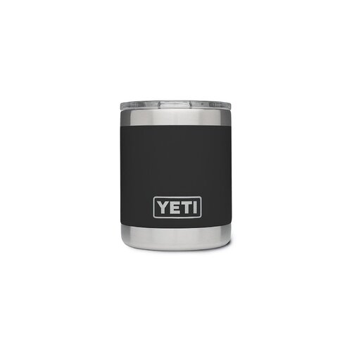 YETI Rambler 10oz Lowball with MagSlider Lid [Colour: Black] - 21071500563