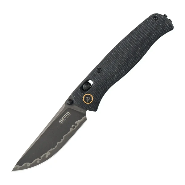 SRM Medal 255L-MB3 (3.2 Laminated 140Cr Steel Blade, Micarta Handle)