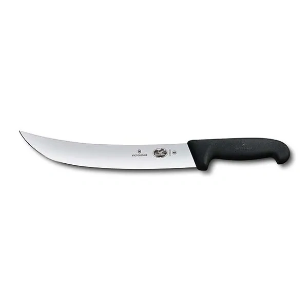 Victorinox Professional Fibrox Cimeter Knife Curved Wide Blade 36cm Black