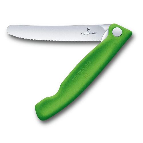 Victorinox Swiss Classic Foldable Paring Knife Green 6.7836.F4B