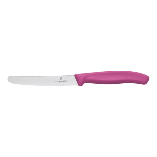 Victorinox Pink Serrated Knife 6.7836.L115