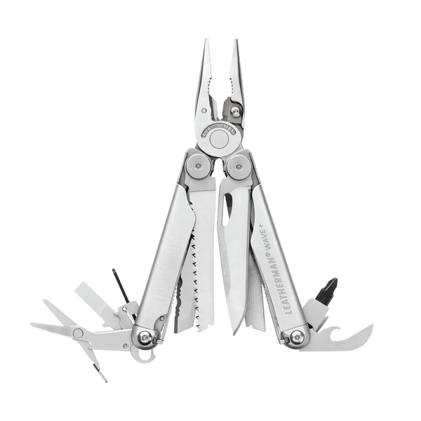 LEATHERMAN Wave + Plus Multi-Tool with Button Sheath 832524