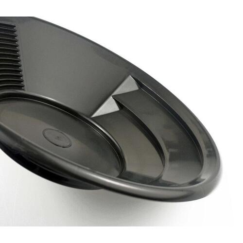 BJK IMPORTS 8‚Äù Plastic Gold Pan with Dual Riffles GP8