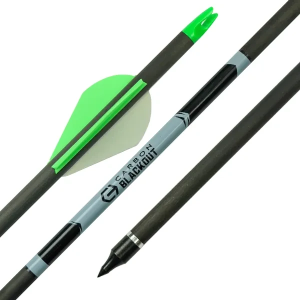 Apex Hunting Carbon Blackout Original Arrow - 300 Spine - 12 Pack ACBO-300-x12 / WJ-ACBO-R3-300-x12