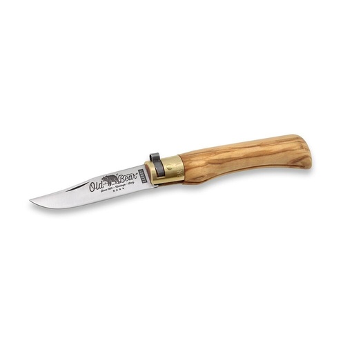 Antonini 9306/17Lu Old Bear Classical Olive Wood Small - Carbon Steel ANT930617LU