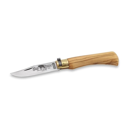 Antonini 9306/19Lu Old Bear Classical Olive Wood Medium - Carbon Steel ANT930619LU