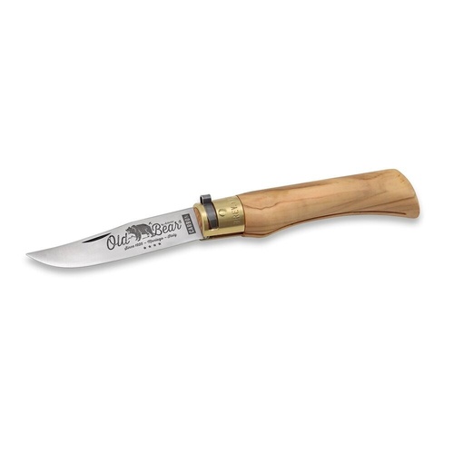 Antonini 9306/21Lu Old Bear Classical Olive Wood Large - Carbon Steel ANT930621LU