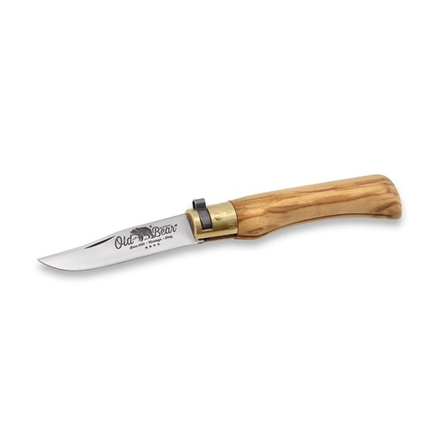 Antonini 9307/17Lu Old Bear Classical Olive Wood Small - Stainless ANT930717LU