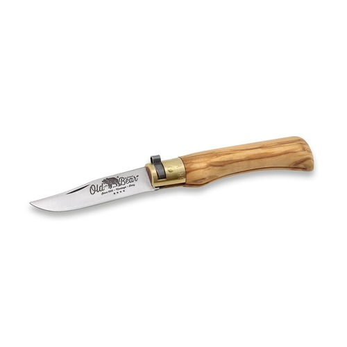 Antonini 9307/17Lu Old Bear Classical Olive Wood Small - Stainless ANT930717LU