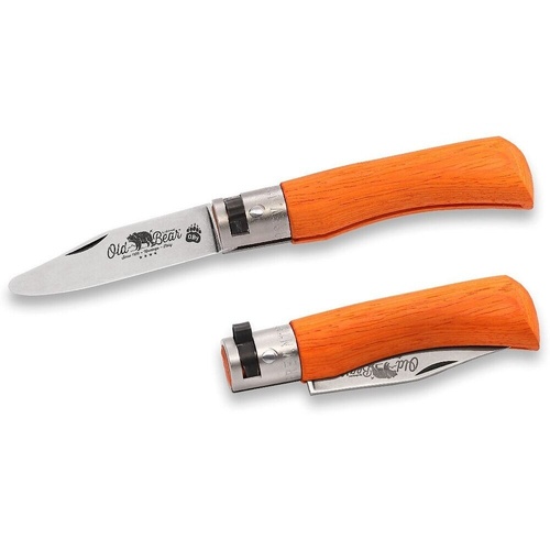 Antonini 9351/15-Mok Old Bear Children'S Knife - Orange ANT935115MOK