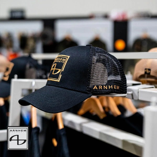 Arnhem Outdoors Black Cap