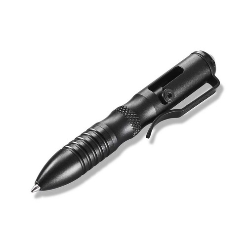 BENCHMADE 1121-1 Shorthand Pen, Black 6061-T6 Aluminium