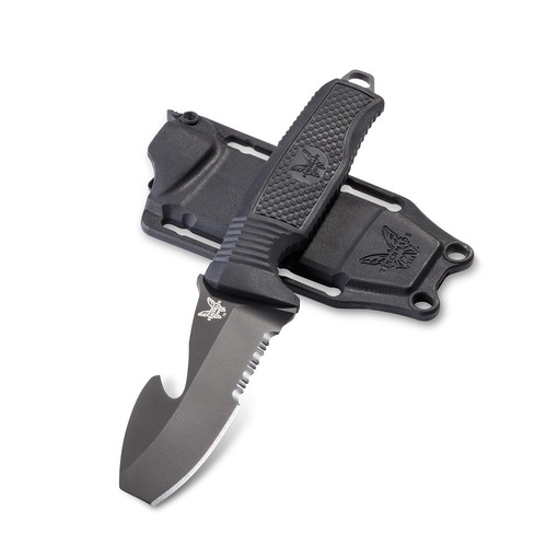 Benchmade 112 H2O Fixed Dive Rescue Knife B112SBK-BLK