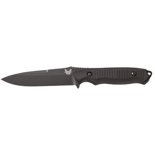 BENCHMADE 140BK NIMRAVUS Fixed Blade Knife, Black 