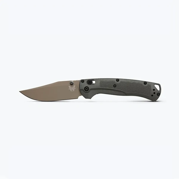 Benchmade 15536TN-02  Taggedout | Deep Olive Grivory Folding Knife