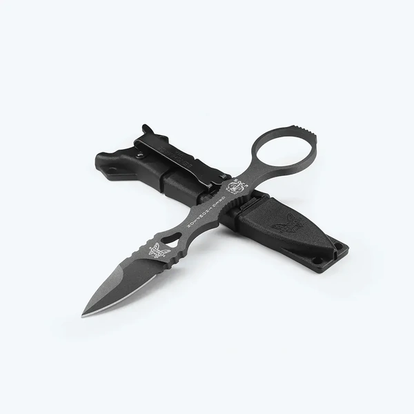 Benchmade 177GY Thompson Mini SOCP Fixed Blade  | Tungsten Grey | Spear Point