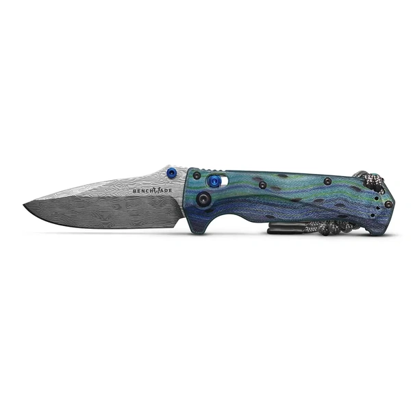 Benchmade 18065-2501 Mini Adira | Damasteel G-Carta | Folding Knife, Limited 