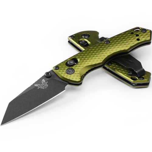 Benchmade 290Bk-2 Full Immunity Axis Folding Knife, Woodland Green