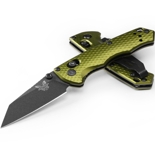 Benchmade 290Bk-2 Full Immunity Axis Folding Knife, Woodland Green