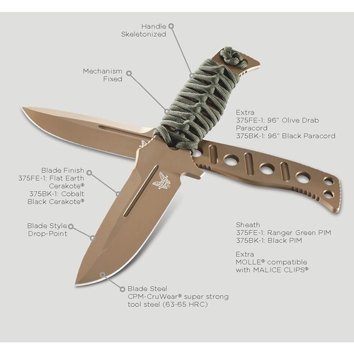 Benchmade 375Fe-1 Fixed Adamas