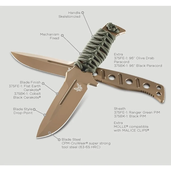 Benchmade 375Fe-1 Fixed Adamas