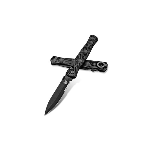 Benchmade 391Sbk Thompson Socp Tactical Folder, Serrated 