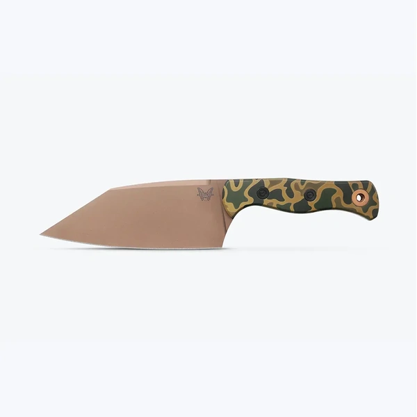 Benchmade B4010FE-2601 Station Knife, Limited Edition + Bonus Camo Apron