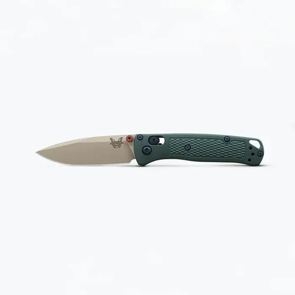 BENCHMADE 533TN-2601 Mini Bugout | Taiga Green Grivory | Folding Knife
