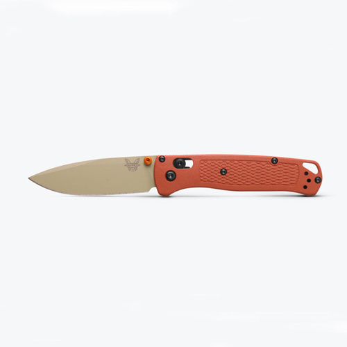 Benchmade 535TN-10 Bugout | Rust Orange Grivory Folding Knife