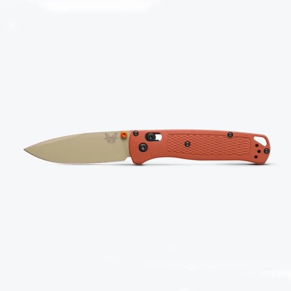 Benchmade 535TN-10 Bugout | Rust Orange Grivory Folding Knife