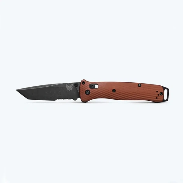 BENCHMADE 537SBK-07 Bailout | Burnt Copper Aluminum | BK Tanto Folding Knife