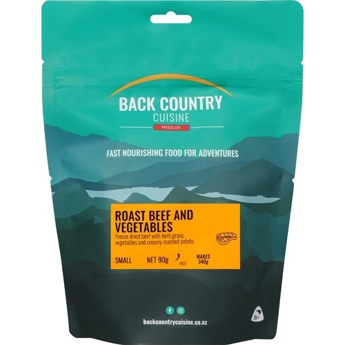Back Country Cuisine  Roast Beef and Veg Single