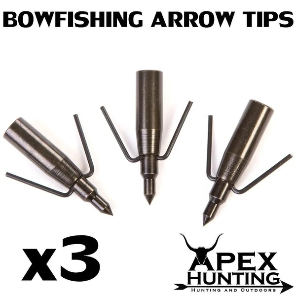 Apex Hunting Bow Fishing Arrow Tips 3 Pack BF-TIPS / MK-D-09801x1