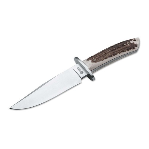BOKER Arborlito Esculta Stag Fixed Blade Knife