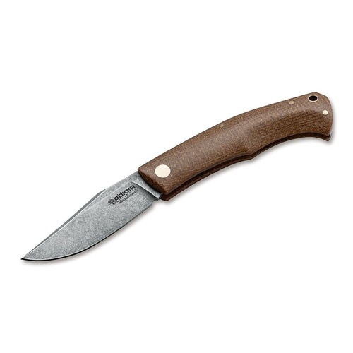 Boker Boxer Edc Brown Folding Knife BO111029