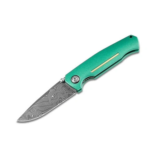 Boker 1969 Mach-1 Damascus Folding Knife