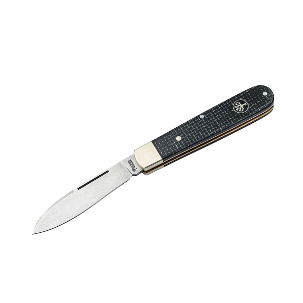 Boker Barlow Prime Folding Knife, Black Jute Micarta