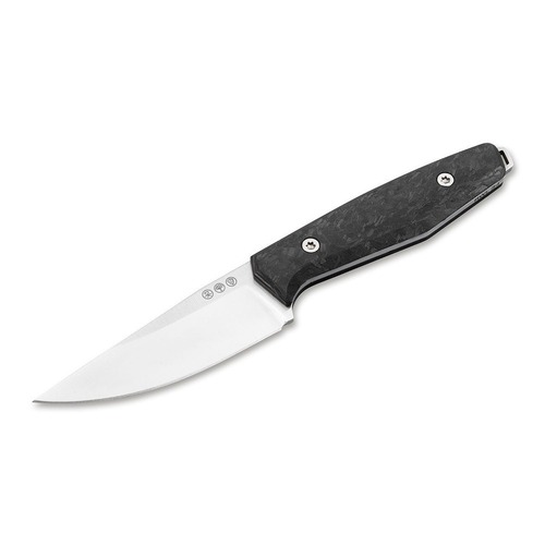 Boker Daily Knives Ak1 Drop Point Fixed Blade, Carbon Fibre BO126502