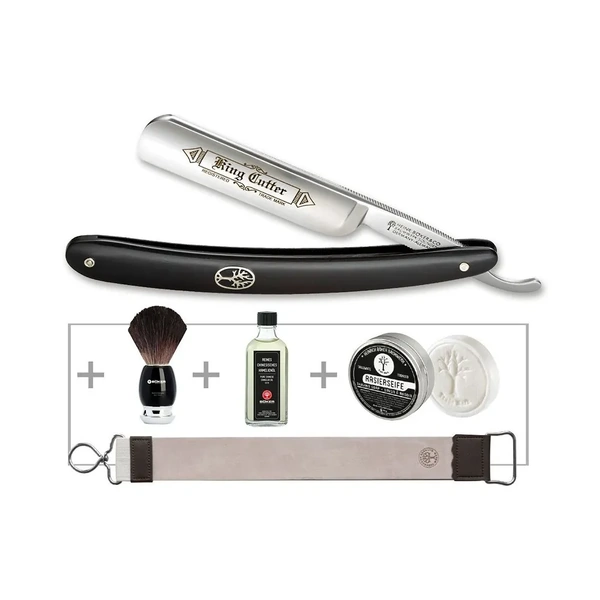 Boker King Cutter Black Set - Includes Black King Cutter Blade And Accessories