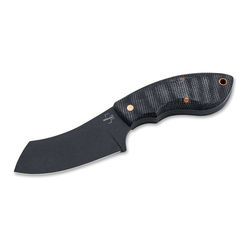 Boker Plus  Rhino All Black Copper Fixed Blade Knife BP02BO085