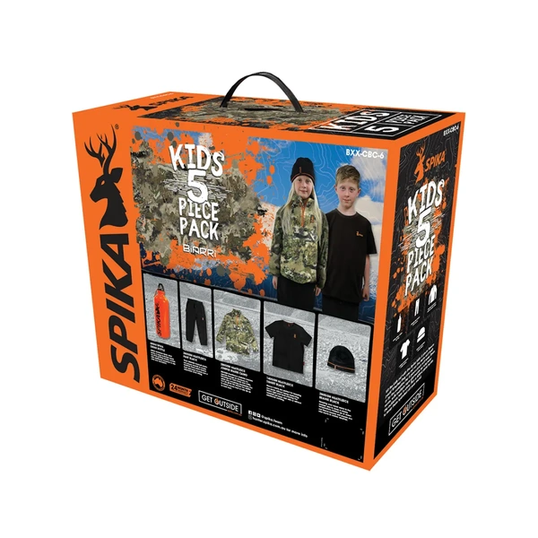 Spika 5 Piece Box Pack - Kids  - Biarri Camo - 4 BXX-CBC-6K1