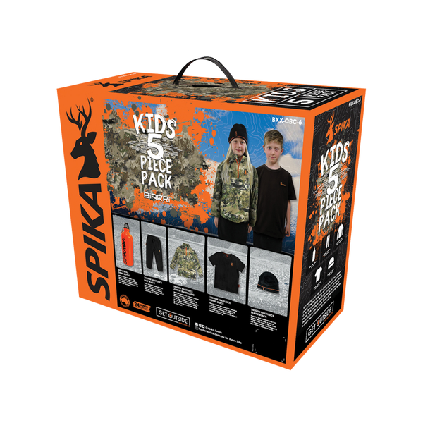 5 Piece Box Pack - Kids  - Biarri Camo - 6 BXX-CBC-6K2