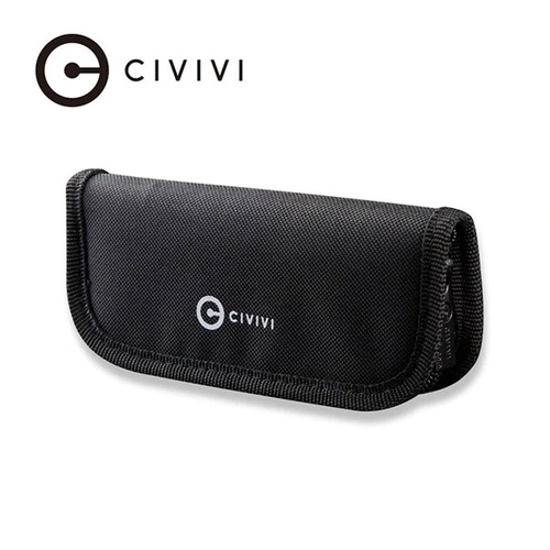 CIVIVI C-01 Black Nylon Zippered Pouch W Polishing Cloth
