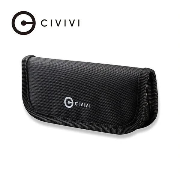 CIVIVI C-01 Black Nylon Zippered Pouch W Polishing Cloth