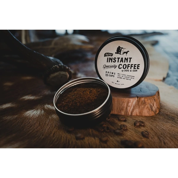 Dog & Gun Instant Coffee Tin C05020